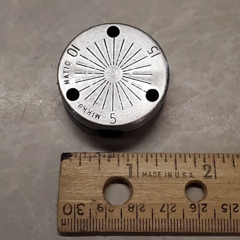 Vintage Mirro-Matic Pressure Cooker 5-10-15 Gauge Jiggler Weight Regulator